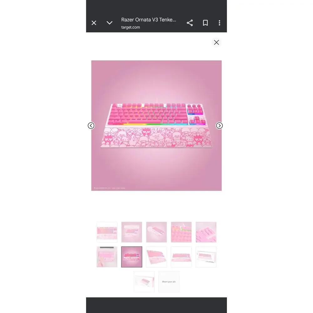 Razer Ornata V3 TKL - Hello Kitty‎ Edition - NEW IN BOX